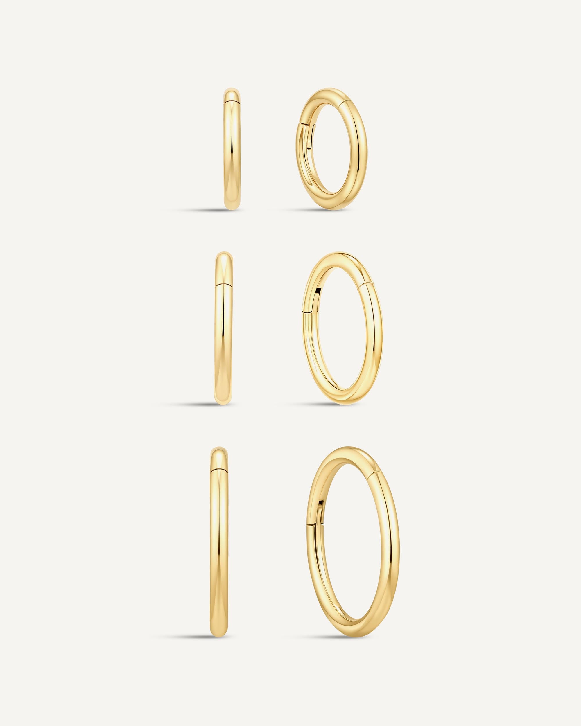 Everyday Titanium Clicker Set In Gold