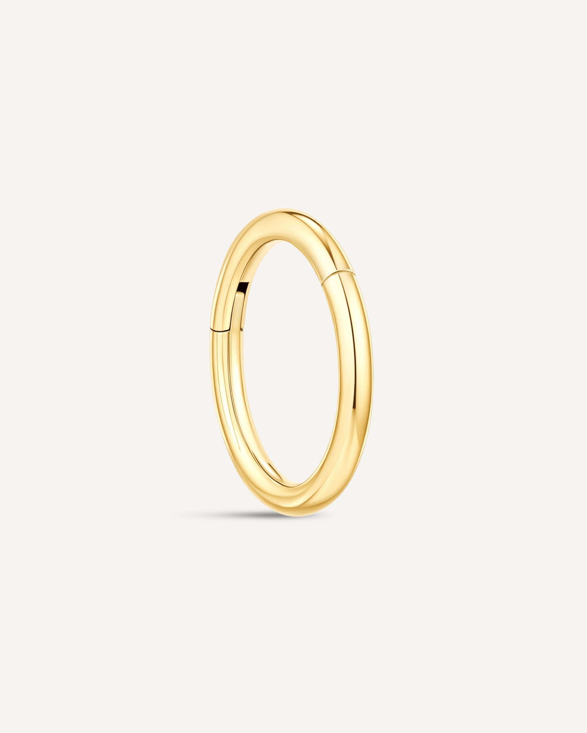 Essential Titanium Clicker Huggies In Gold