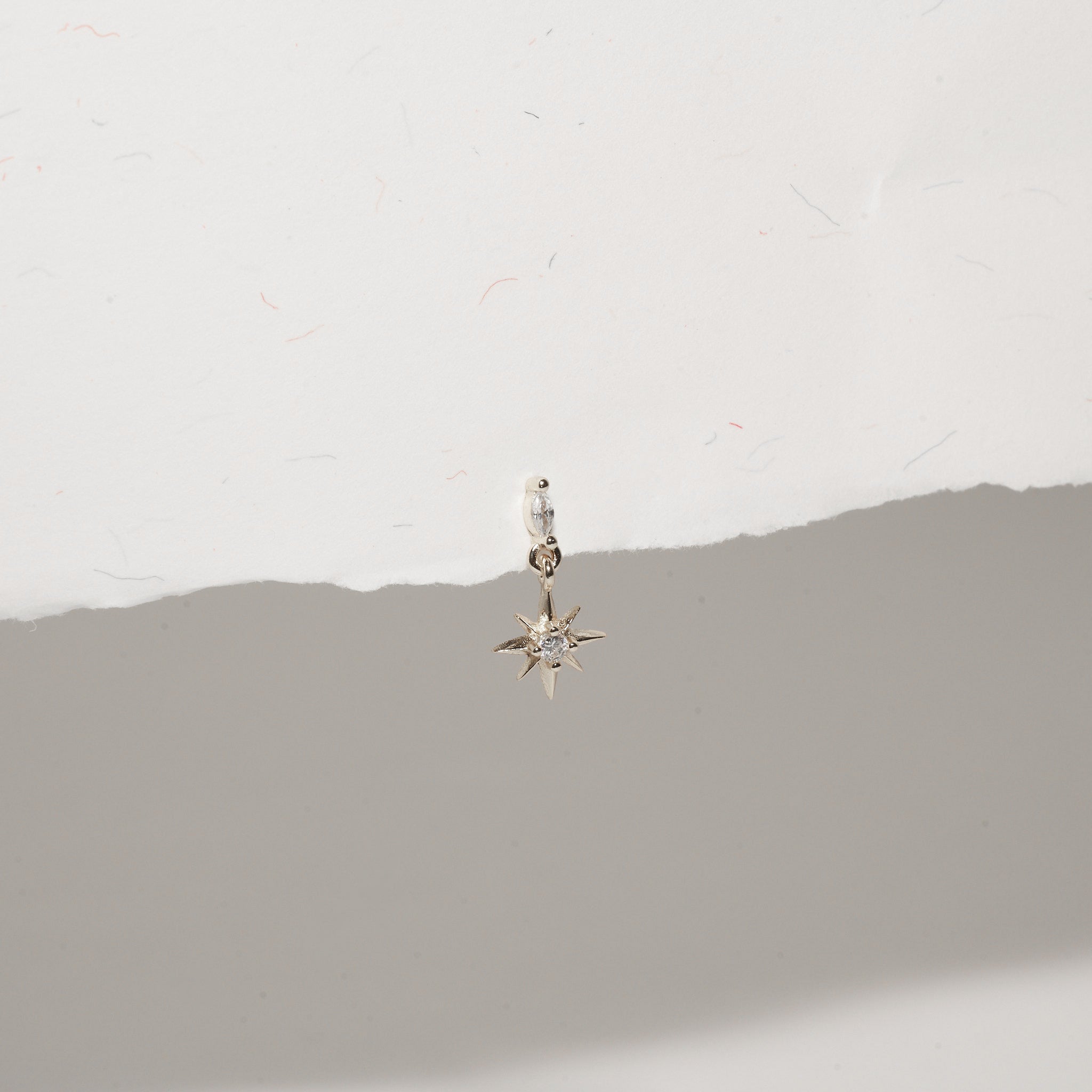 Twilight Star Labret Studs in Silver