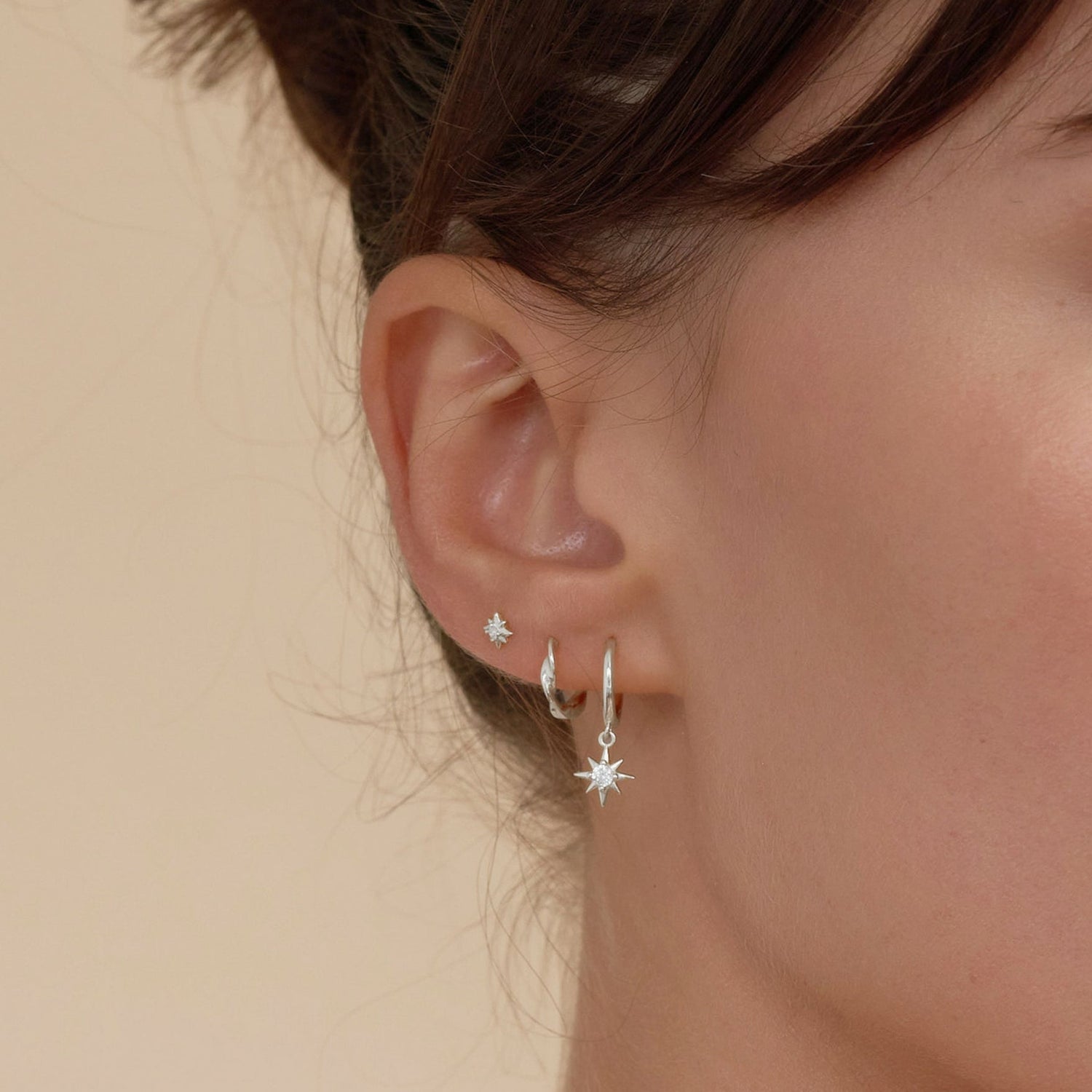 Three earring sets