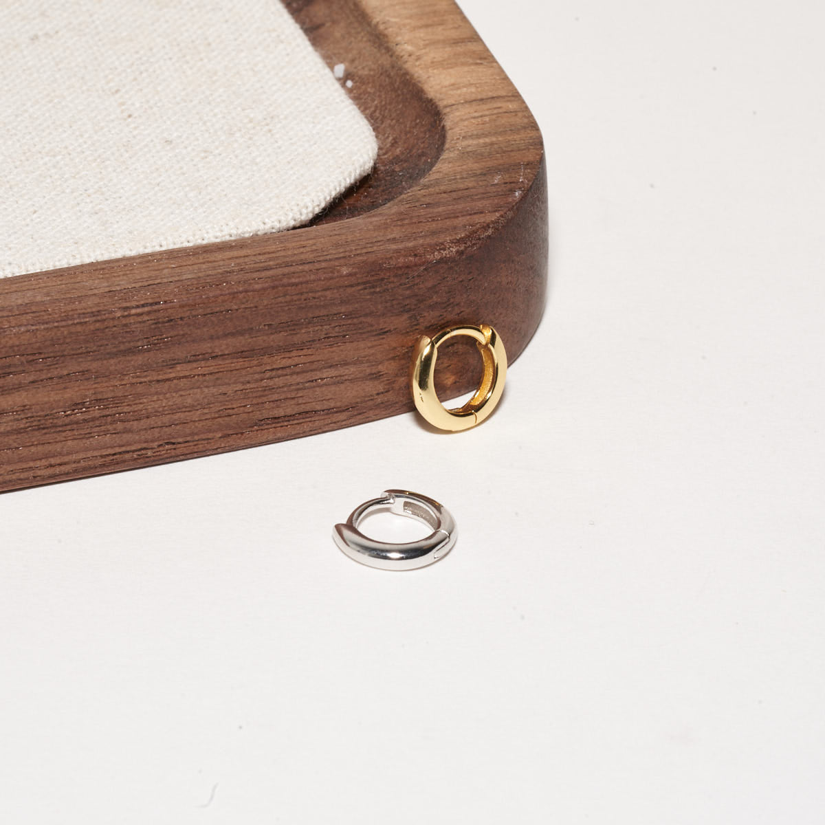 Essential 6mm Helix Hoops in Silver