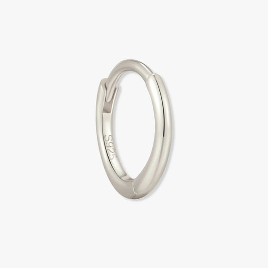 Essential Helix Hoop in Silver