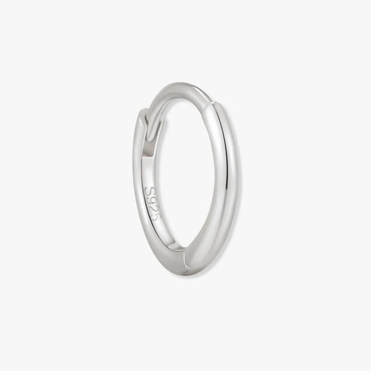 Essential Helix Hoop in Silver