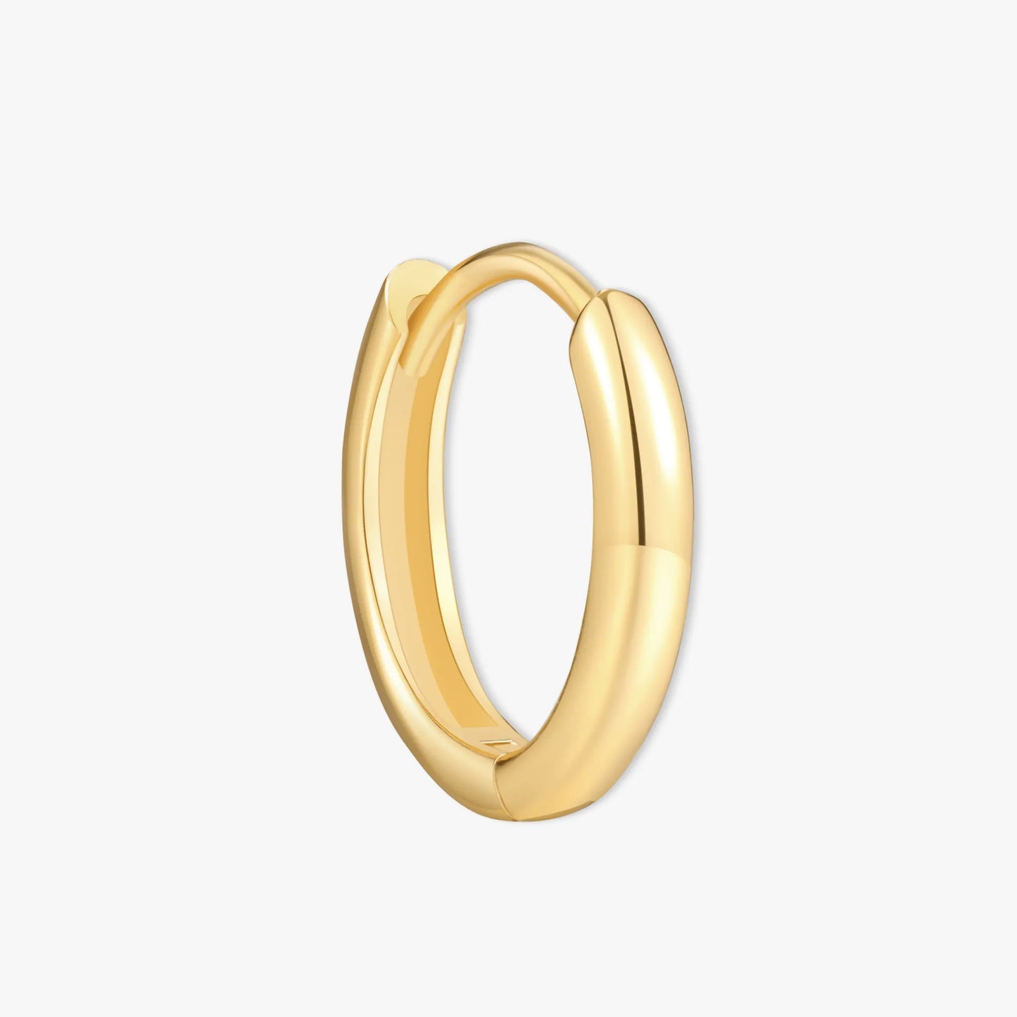Essential Dainty Huggie Hoops In Gold