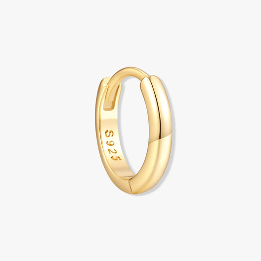 Essential Dainty Huggie Hoops In Gold