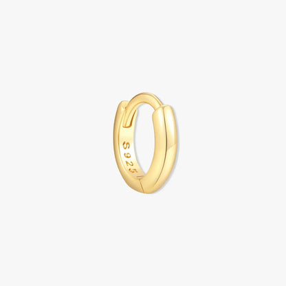 Essential Dainty Huggie Hoops In Gold