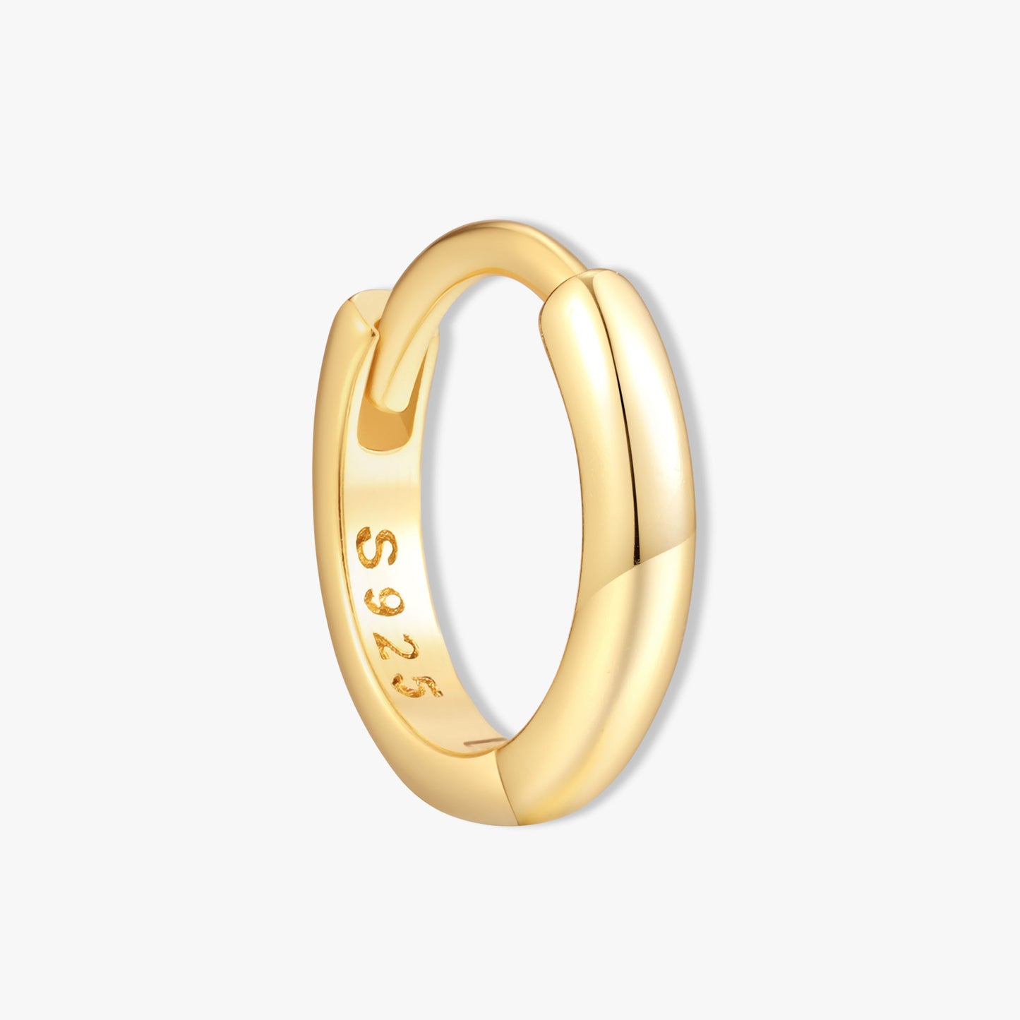 Essential Dainty Huggie Hoops In Gold