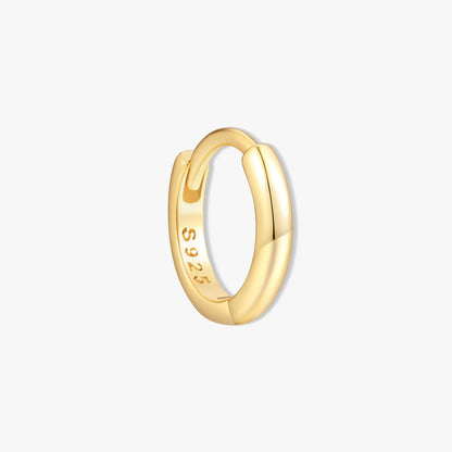 Essential Dainty Huggie Hoops In Gold