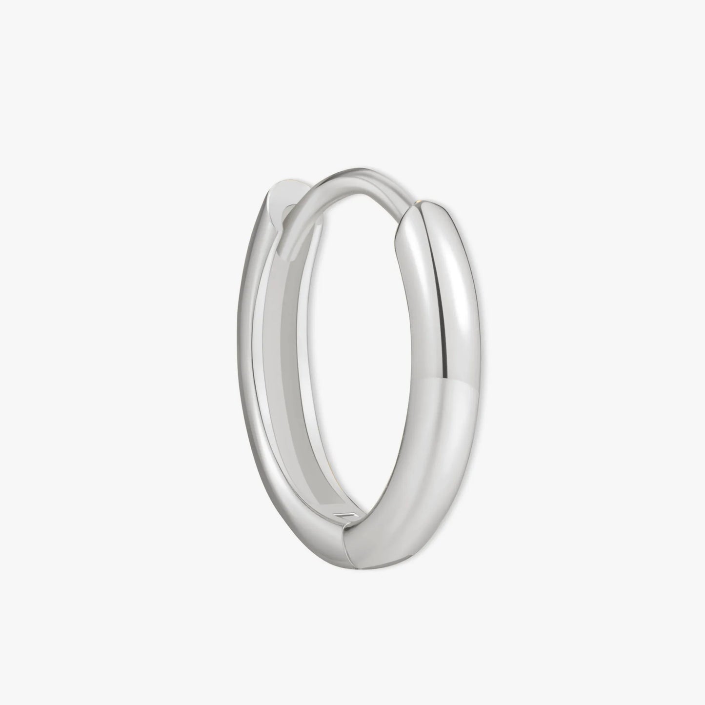 Essential Dainty Huggie Hoops In Silver