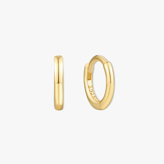 Essential Cartilage Hoops in Gold