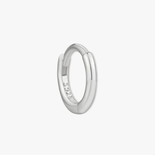 Essential Helix Hoop in Silver