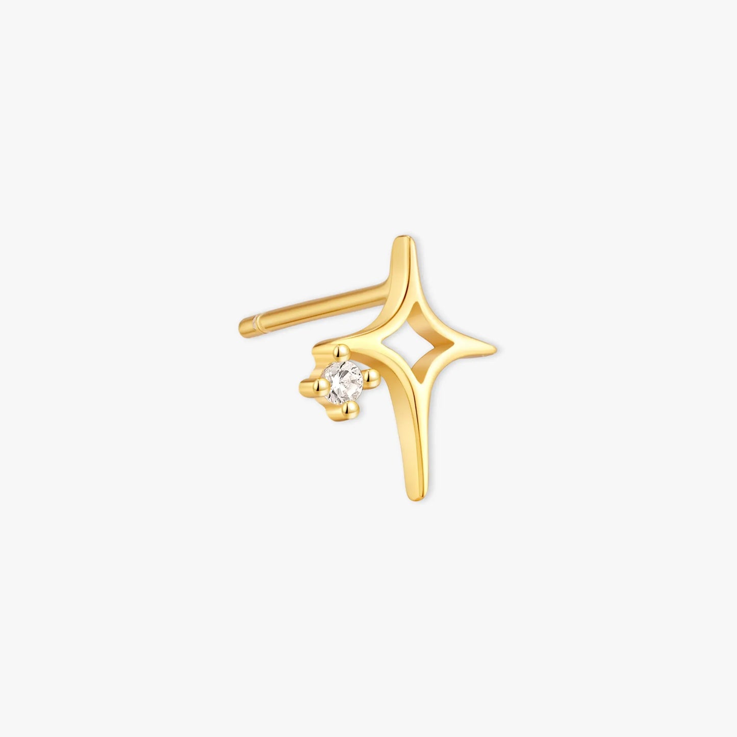 Starlight Spark Studs in Gold