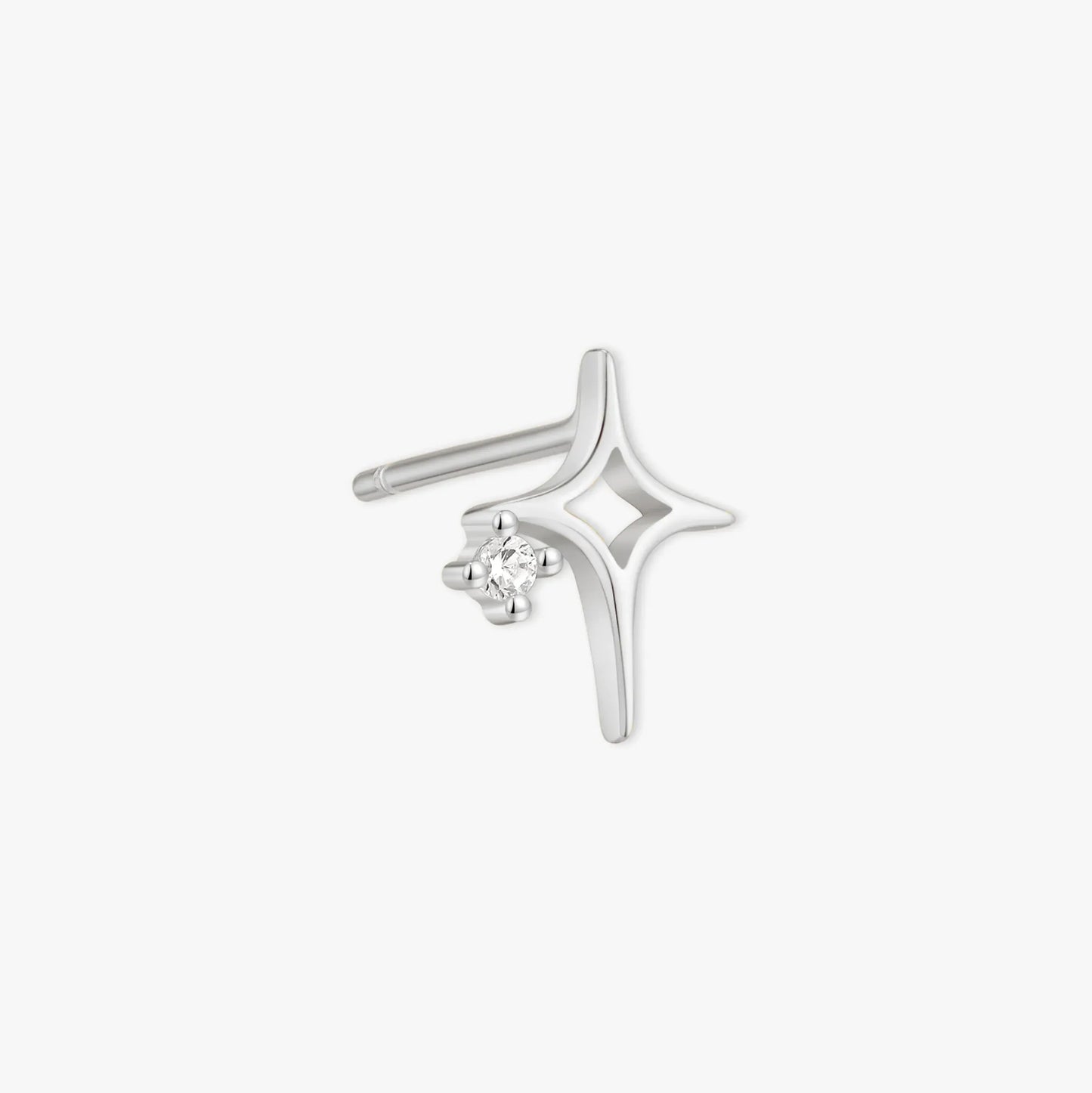 Starlight Spark Studs in Silver