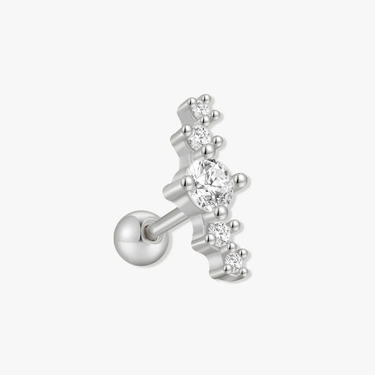 Constellation Climber Barbell Studs In Silver