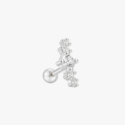 Constellation Climber Barbell Studs In Silver