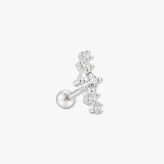 Constellation Climber Barbell Studs In Silver