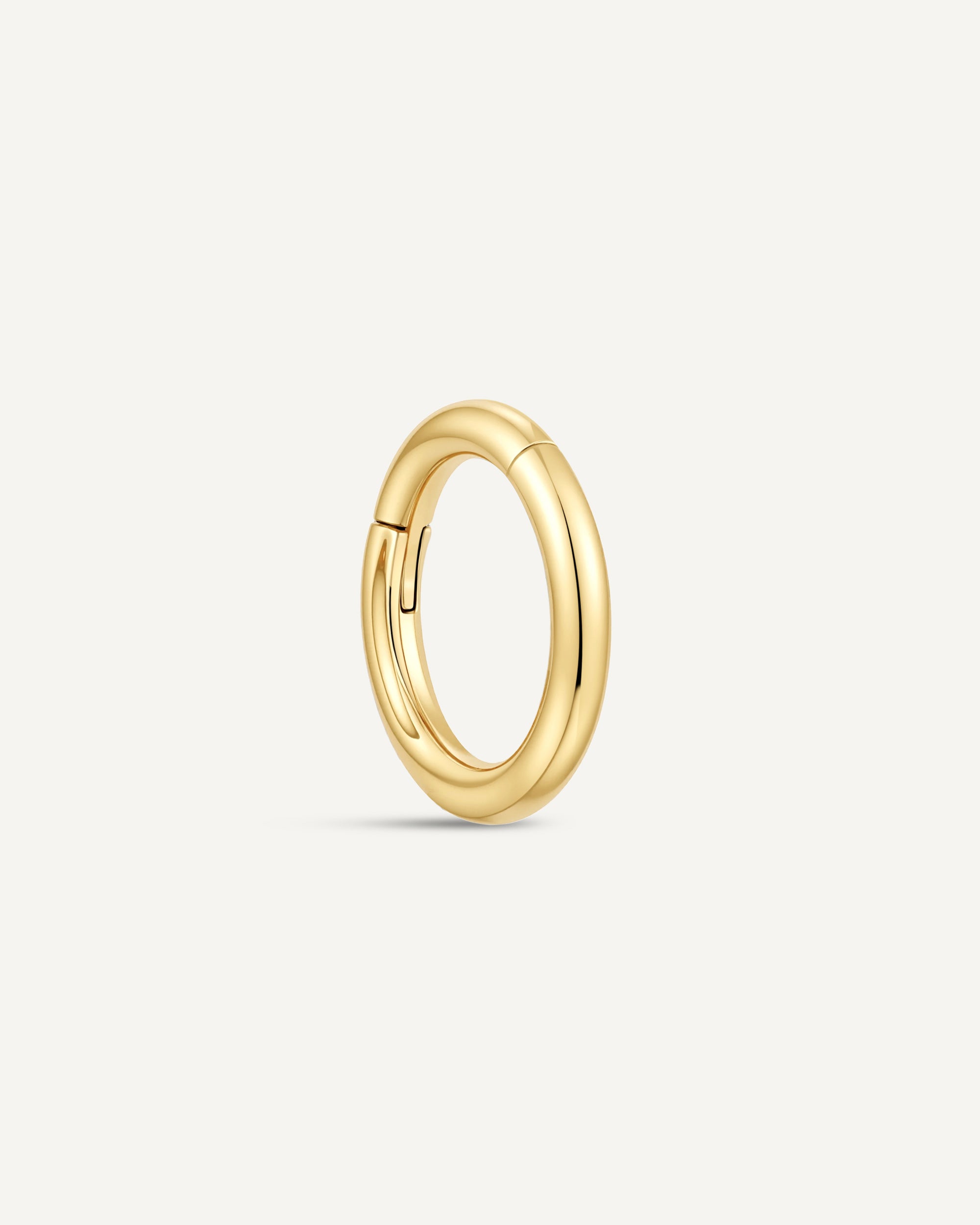 Essential Titanium Clicker Huggies In Gold