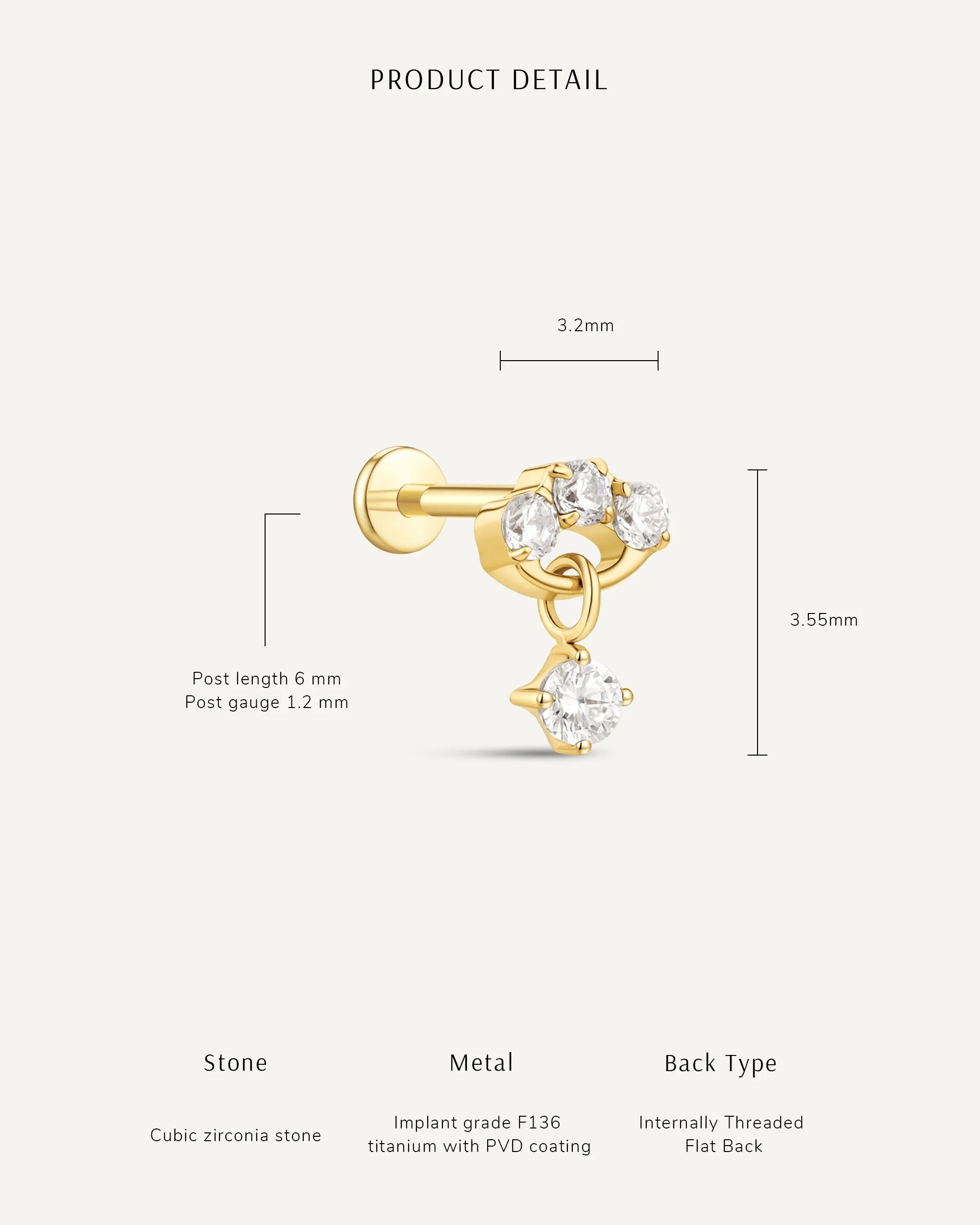 LEA_Titanium_Waterproof_Earrings
