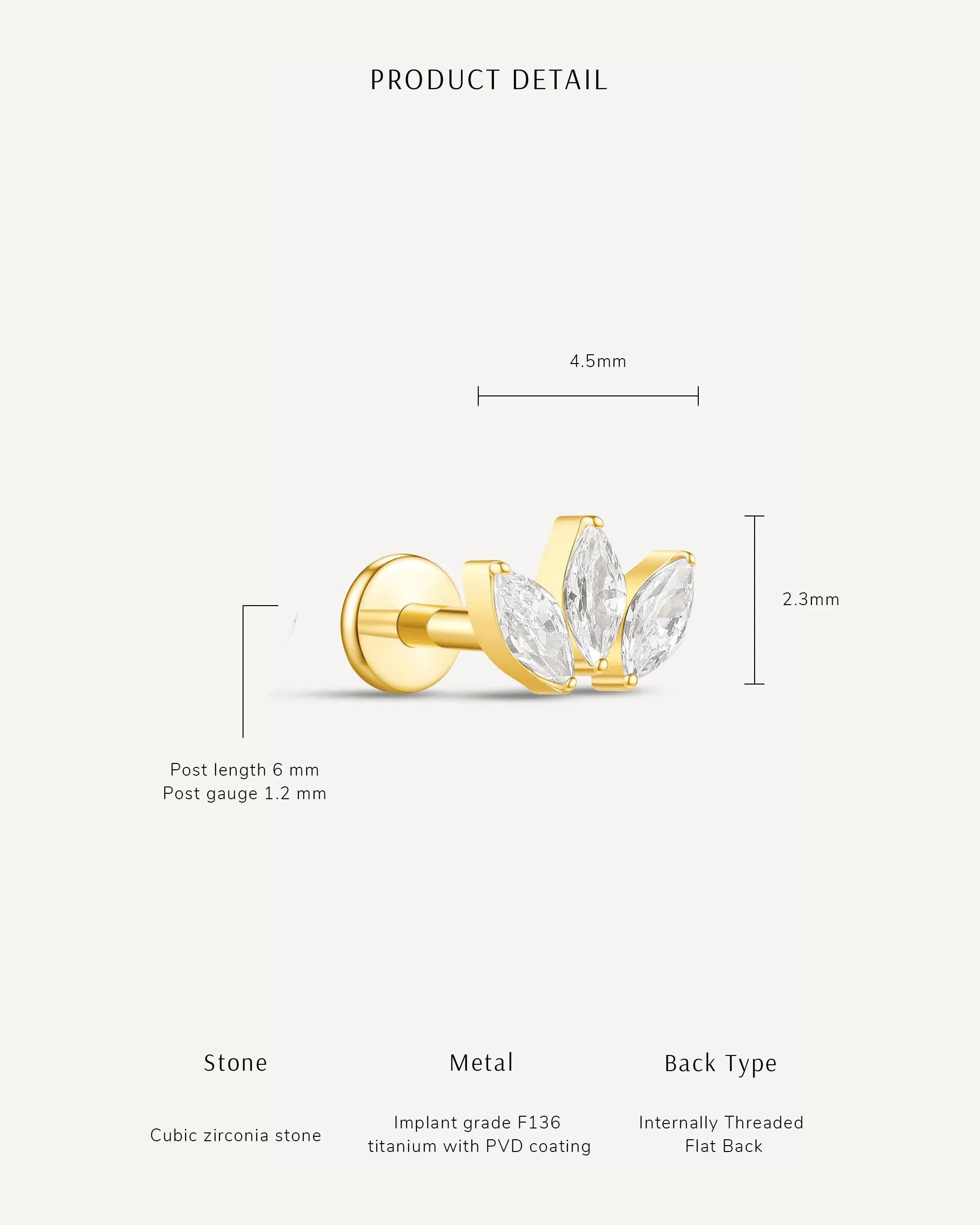 LEA_Titanium_Waterproof_Earrings