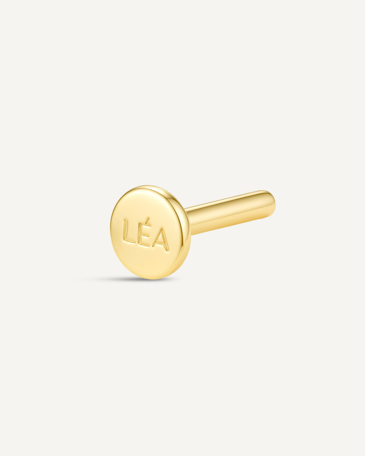 Titanium Flat Back Base 8mm In Gold