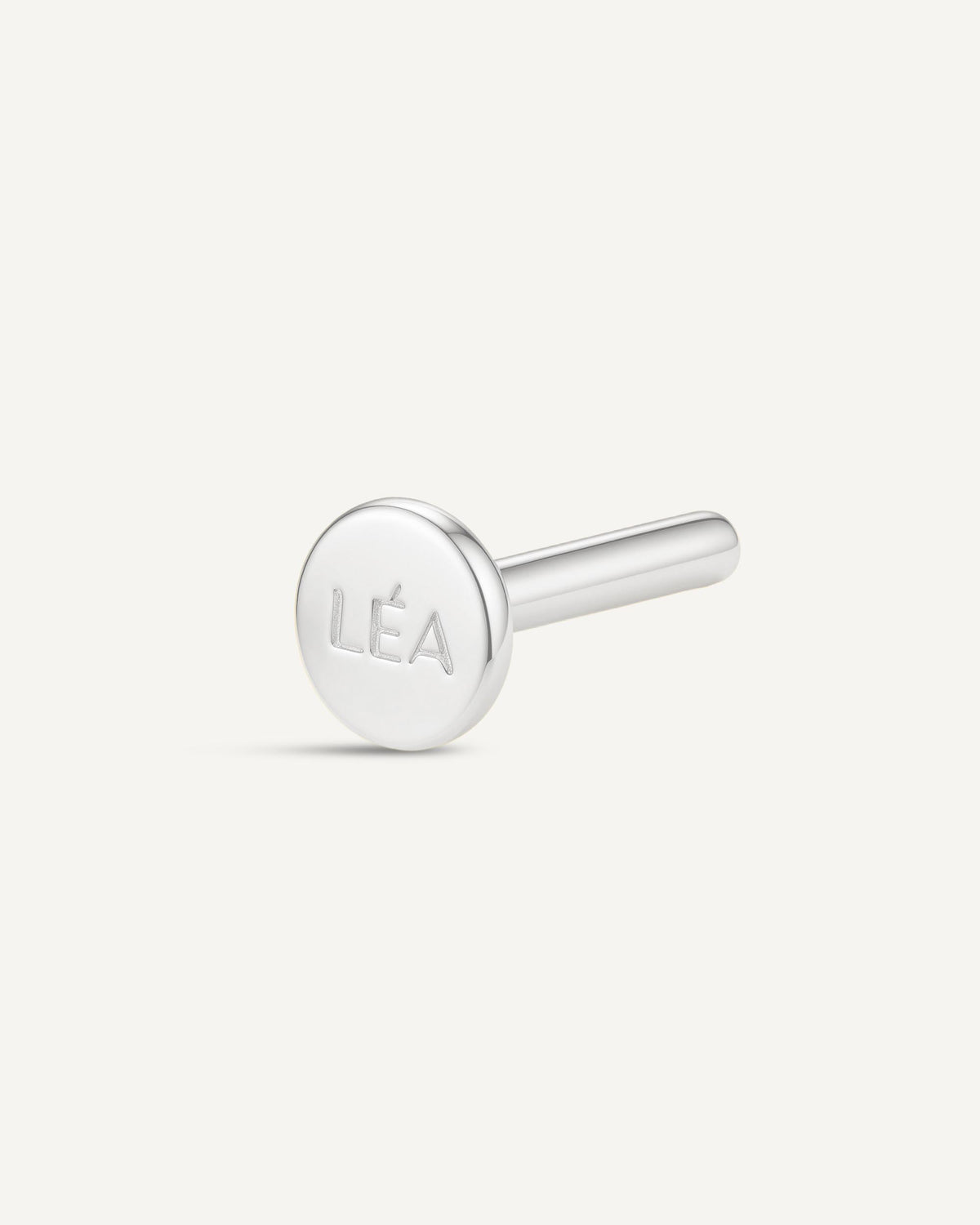 Titanium Flat Back Base 8mm In Silver