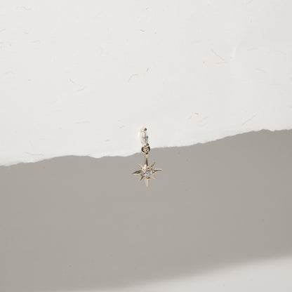 Twilight Star Labret Studs in Silver